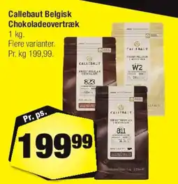 Calle Callebaut Belgisk Chokoladeovertræk tilbud
