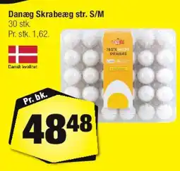 Calle Danæg Skrabeæg str. S/M tilbud