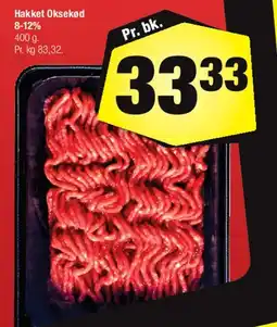 Calle Hakket Oksekød 8-12% tilbud