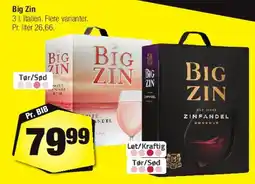 Calle Big Zin tilbud