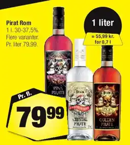 Calle Pirat Rom tilbud