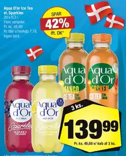Calle Aqua d'Or Ice Tea / Sparkling (3 ks) tilbud