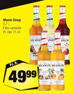 Calle Monin Sirup tilbud