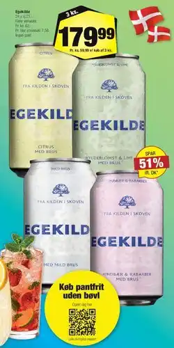 Calle Egekilde (med brus) tilbud