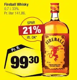 Calle Fireball Whisky tilbud