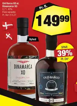 Calle Old Barco XO el. Dinamarca XO tilbud