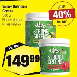 Calle Wispy Nutrition Greens / Strong Greens tilbud
