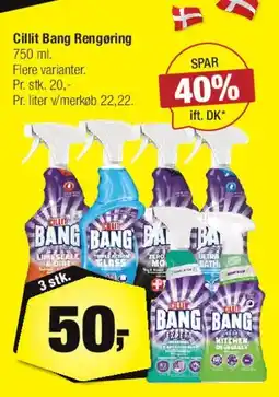 Calle Cillit Bang rengøring tilbud