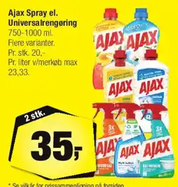 Calle Ajax Spray / Universalrengøring tilbud