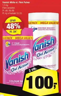 Calle Vanish Oxi Action tilbud