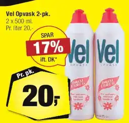 Calle Vel Opvask 2-pk tilbud