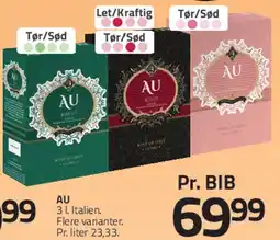 Fleggaard AU (3 l) BIB vin tilbud