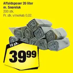 Calle Affaldsposer 20 liter tilbud