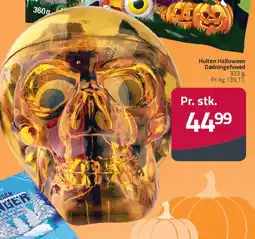 Fleggaard Hulten Halloween Dødningehoved tilbud