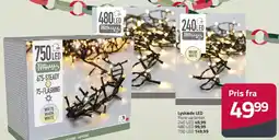 Fleggaard 750 LED lyskæde 15 m tilbud