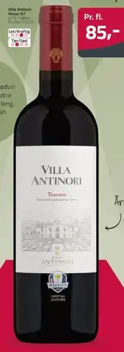 Fleggaard Villa Antinori Toscana (Rosso) tilbud