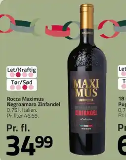 Fleggaard Rocca Maximus / Maximus Zinfandel tilbud
