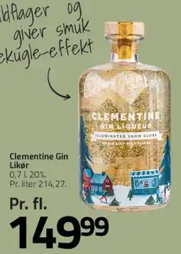 Fleggaard Clementine Gin Liqueur tilbud