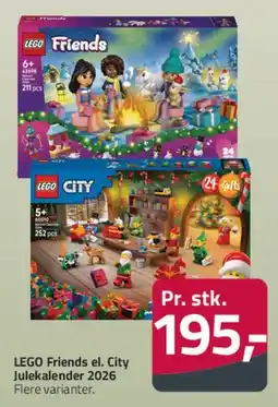 Fleggaard LEGO Julekalendere 2026 tilbud
