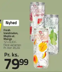 Fleggaard Fresh (vandmelon, mojito, mango) tilbud