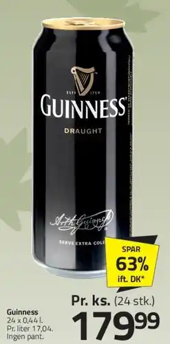 Fleggaard Guinness Draught tilbud