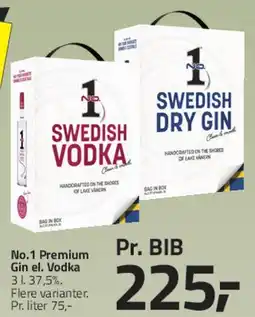 Fleggaard Swedish Vodka / Swedish Dry Gin (BIB) tilbud