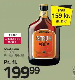 Fleggaard Stroh Rom tilbud