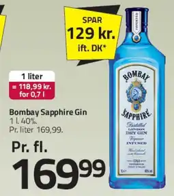 Fleggaard Bombay Sapphire Gin tilbud