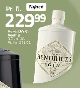 Fleggaard Hendrick's Gin (price badge) tilbud