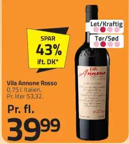 Fleggaard Villa Annone Rosso tilbud