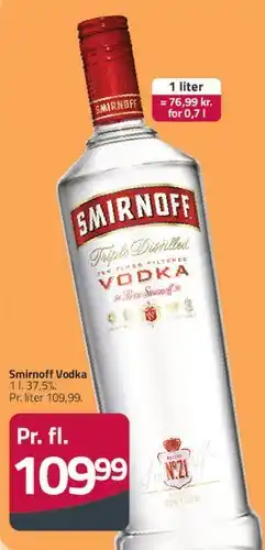 Fleggaard Smirnoff Vodka tilbud