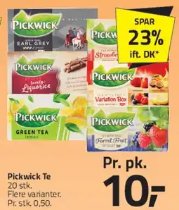 Fleggaard Pickwick te 20 stk. tilbud