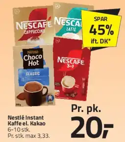 Fleggaard Nestlé Instant kaffe & kakao tilbud