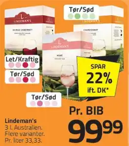 Fleggaard Lindeman's (3 l.) tilbud