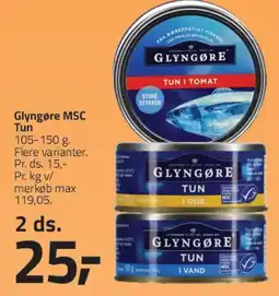 Fleggaard Glyngøre MSC Tun tilbud