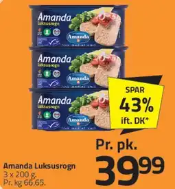 Fleggaard Amanda Luksusrogn tilbud