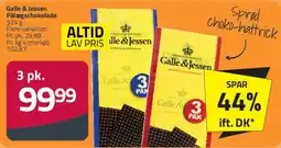 Fleggaard Galle & Jessen Pålægschokolade tilbud