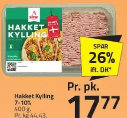 Fleggaard Hakket kylling tilbud