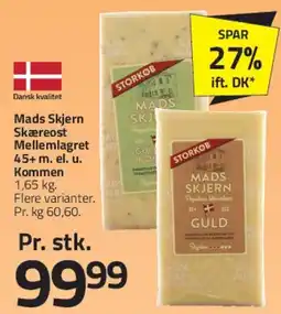 Fleggaard Mads Skjern Skæreost tilbud
