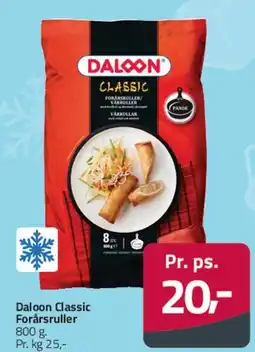 Fleggaard Daloon Classic Forårsruller tilbud