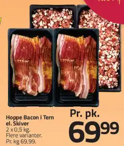 Fleggaard Hoppe Bacon (i tern eller skiver) tilbud