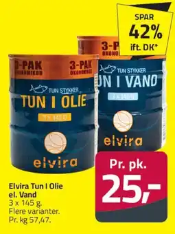 Fleggaard Elvira Tun i olie el. vand tilbud