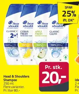 Fleggaard Head & Shoulders Shampoo tilbud