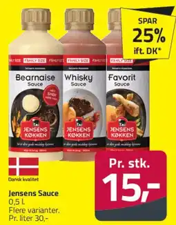Fleggaard Jensen's sauce tilbud