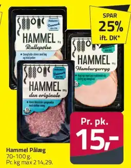 Fleggaard Hammel pålæg tilbud