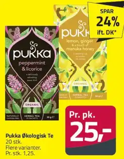 Fleggaard Pukka Økologisk te (20 stk.) tilbud