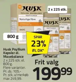 Fleggaard HUSK Psyllium tilbud
