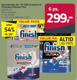 Fleggaard Finish opvasketabs (ALL-IN-ONE Quantum / Ultima) tilbud