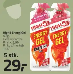 Fleggaard High5 Energy Gel tilbud