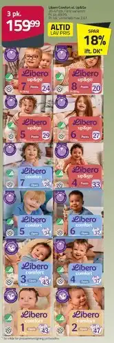 Fleggaard Libero Comfort / Up&Go tilbud